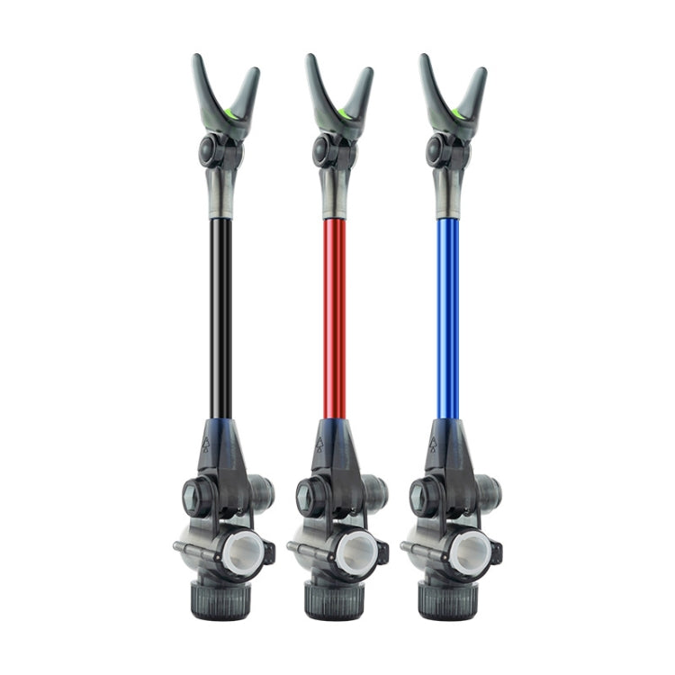 Quick Release Bracket Rear-Hanging Fishing Rod Antenna Pole, Black, Red, Blue