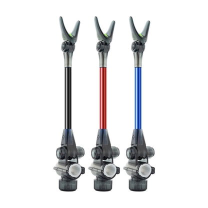 Quick Release Bracket Rear-Hanging Fishing Rod Antenna Pole, Black, Red, Blue