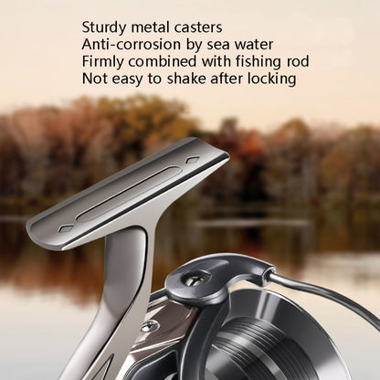 All-Metal Non-Gap Far Casting Wheel Spin Wheel Oblique Anchor Fish Wheel, DS8000, DS9000, DS10000