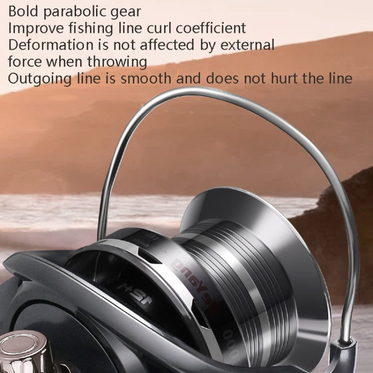 All-Metal Non-Gap Far Casting Wheel Spin Wheel Oblique Anchor Fish Wheel, DS8000, DS9000, DS10000