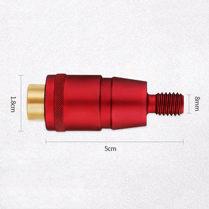 Dip Net Anti-Rotation Joint Connector Dip Net Rod Quick Joint, Black, Red, Brown, Blue