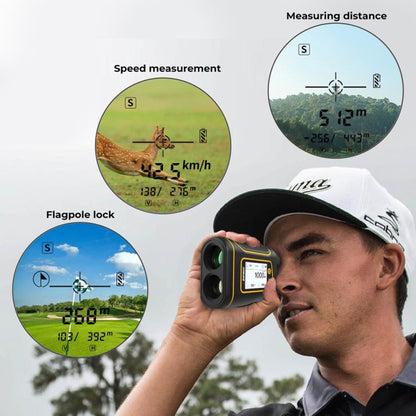 SNDWAY Rangefinder Instrument Outdoor Telescope Golf Measuring Instrument, SW800B 800m, SW1000B 1000m, SW1500B 1500m