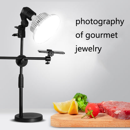 Mobile Phone Live Support Shooting Gourmet Beautification Fill Light Indoor Jewelry Photography Light, Style:, 500W Mushroom Lamp + Tripod, 700W Mushroom Lamp + Tripod, 355W Mushroom Lamp + Stand, 500W Mushroom Lamp + Stand, 700W Mushroom Lamp + Stand