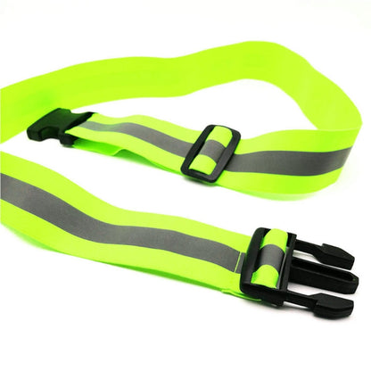 Outdoor Adjustable Night Running And Cycling Reflective Waistband, 4cm Width, 5cm Width