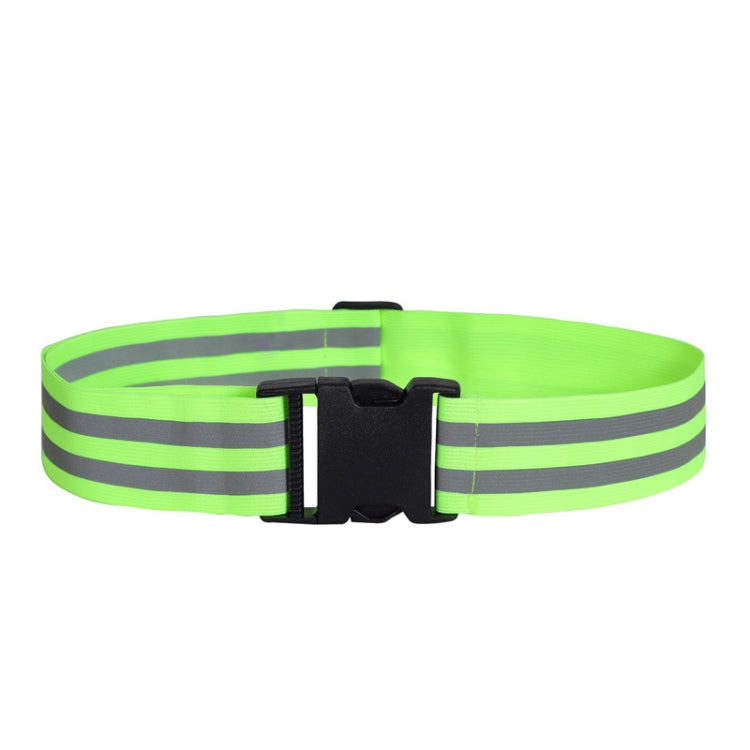 Outdoor Adjustable Night Running And Cycling Reflective Waistband, 4cm Width, 5cm Width
