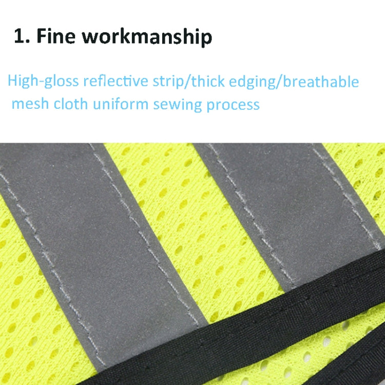 Sports Reflective Vest Night Running Outdoor Reflective Clothing Traffic Safety Reflective Vest,Style:, Without Led