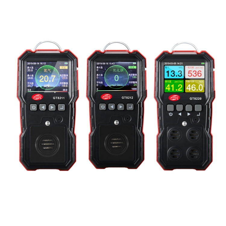 WT8800 Oxygen Content Detector Combustible Gas Toxic And Harmful Detector, GT8211, GT8212