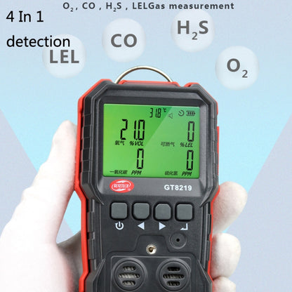 WT8800 Oxygen Content Detector Combustible Gas Toxic And Harmful Detector, GT8211, GT8212