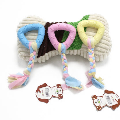 Pet Toys TPR Bite Resistance Dog Supplies Cotton Rope Cloth Toys, Big Circle, Circle, Star, Wallery, Triangular, Sub-shot Ball, Pentagar, Big Round Ring, Lantern, Middle Bones, Big Bones, Small Bones, Sleeve, Cartoon, Stabble Ring, Footprint, Maji Ball...