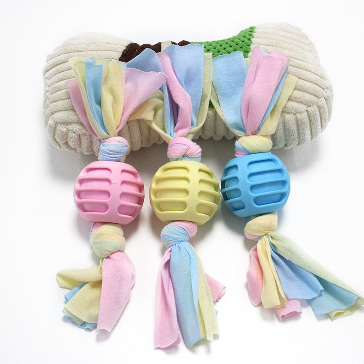 Pet Toys TPR Bite Resistance Dog Supplies Cotton Rope Cloth Toys, Big Circle, Circle, Star, Wallery, Triangular, Sub-shot Ball, Pentagar, Big Round Ring, Lantern, Middle Bones, Big Bones, Small Bones, Sleeve, Cartoon, Stabble Ring, Footprint, Maji Ball...