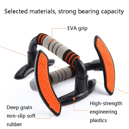 H-Shaped Push-Up Stand Chest Muscles And Abdominal Muscles Exercise Equipment, H-Shaped Push-Up Stand
