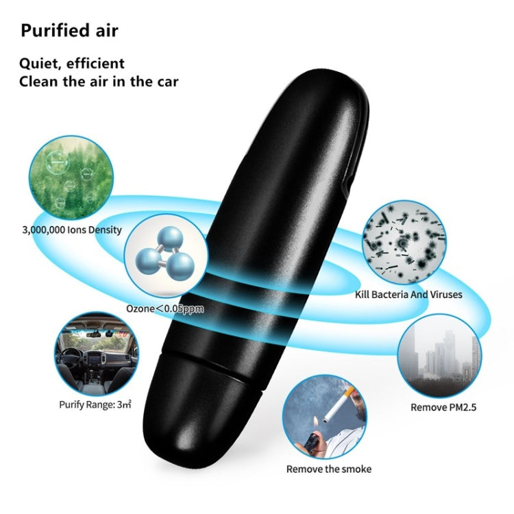EP204 Portable USB Car Negative Ion Air Purifier, EP204