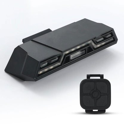 WEST BIKING Mountain Bike Wireless Remote Control USB Charging Riding Warning Turning Light, YP0701259B