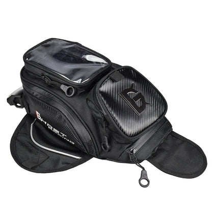 GHOST RACING GR-YXB08 Motorcycle Bag Touch Navigation Fuel Tank Package Dust Waist Bag