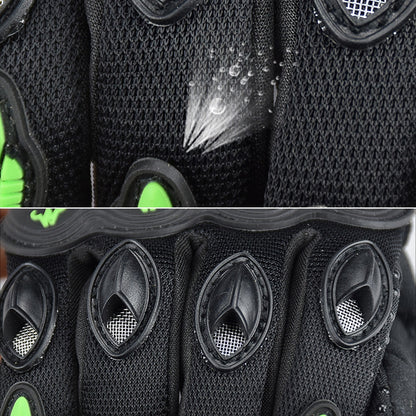 GHOST RACING GR-ST04 Motorcycle Gloves Anti-Fall Full Finger Riding Touch Gloves, L, XXL, M, XL