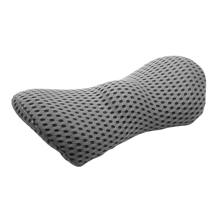 Car Supplies Lumbar Support Memory Foam Car Backrest Lumbar Cushion Seat Cushion Lumbar Pillow, 4D Grid Blue, 4D Grid Light Gray, 4D Grid Dark Gray, 4D Grid Black, Blue+Light Gray, Green+Light Gray, Crystal Velvet Dark Gray, Comfortable Pink