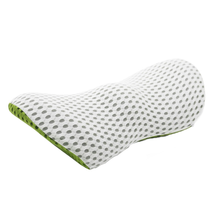 Car Supplies Lumbar Support Memory Foam Car Backrest Lumbar Cushion Seat Cushion Lumbar Pillow, 4D Grid Blue, 4D Grid Light Gray, 4D Grid Dark Gray, 4D Grid Black, Blue+Light Gray, Green+Light Gray, Crystal Velvet Dark Gray, Comfortable Pink