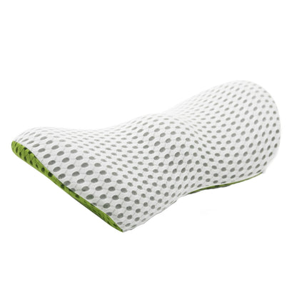 Car Supplies Lumbar Support Memory Foam Car Backrest Lumbar Cushion Seat Cushion Lumbar Pillow, 4D Grid Blue, 4D Grid Light Gray, 4D Grid Dark Gray, 4D Grid Black, Blue+Light Gray, Green+Light Gray, Crystal Velvet Dark Gray, Comfortable Pink