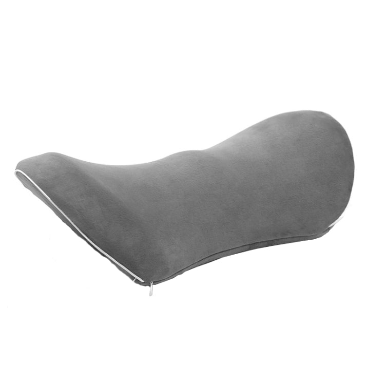 Car Supplies Lumbar Support Memory Foam Car Backrest Lumbar Cushion Seat Cushion Lumbar Pillow, 4D Grid Blue, 4D Grid Light Gray, 4D Grid Dark Gray, 4D Grid Black, Blue+Light Gray, Green+Light Gray, Crystal Velvet Dark Gray, Comfortable Pink