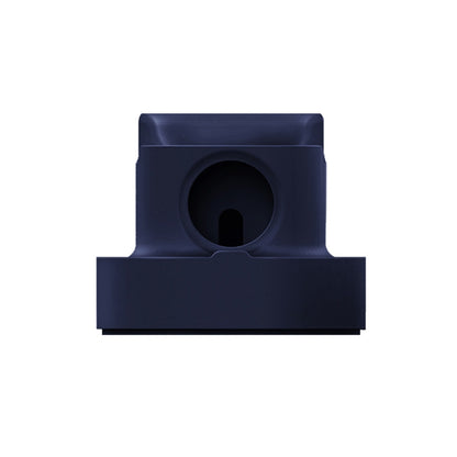 2 In 1 Smart Watch Charging Bracket Desktop Silicone Watch Charging Stand For Apple Watch, Black, White, Pink, Deep Blue, Grey