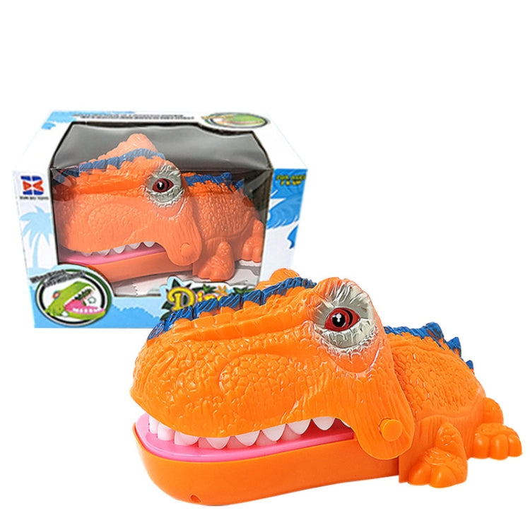 Spoof Bite Finger Toy Parent-Child Game Tricky Props, Style:, 1751A-Tiger, 6695-Lion, 3214A  Dinosaur-Orange, 3214A  Dinosaur-Green, 3215A Pig-Blue