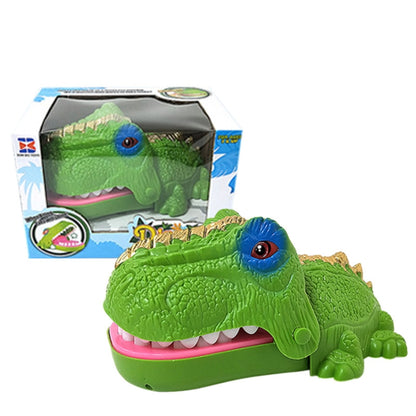 Spoof Bite Finger Toy Parent-Child Game Tricky Props, Style:, 1751A-Tiger, 6695-Lion, 3214A  Dinosaur-Orange, 3214A  Dinosaur-Green, 3215A Pig-Blue