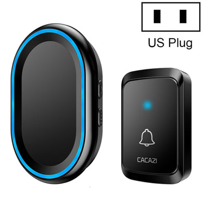 CACAZI A80 1 For 1 Wireless Music Doorbell without Battery, US Plug, EU Plug
