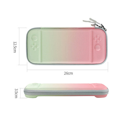 YK01 EVA Hard Shell Game Console Storage Bag with Card Slot For Nintendo Switch, Green