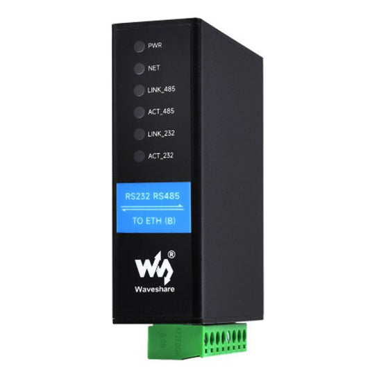 Waveshare RS232 RS485 To RJ45 Ethernet Serial Server, 25108, 25391