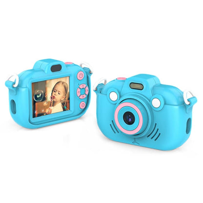 DC502 2.4-Inch 16X Zoom 2.7K Video Recording Children Digital Camera, Pink No Card, Blue No Card, Pink + 32G, Blue + 32G