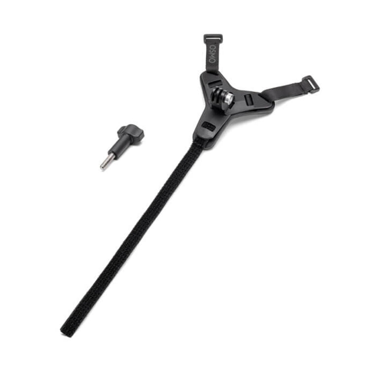 Original Quick Release Helmet Chin Camera Fixing Mount Strap for DJI Osmo Action 3, Helmet Chin Fixing Strap