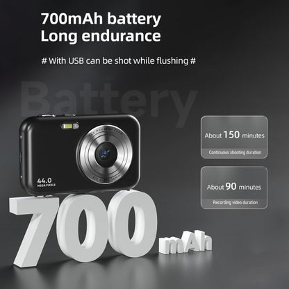 DC406L 2.4-Inch 1080P Mini HD 16X Zoom Digital Camera Home Children Camera, US Plug, EU Plug, UK Plug, AU Plug