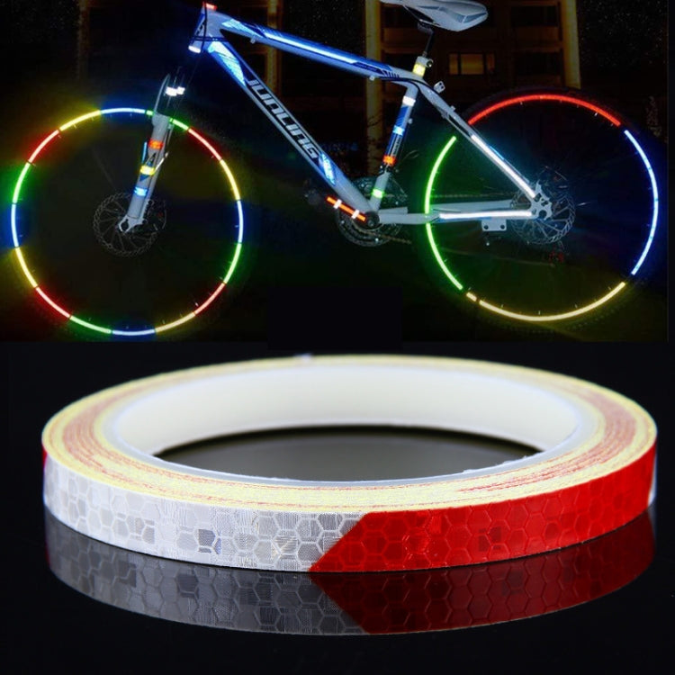 Bicycle Mountain Bike Motorcycle Sticker Car Contour Reflective Sticker Night Riding Reflective Sticker, 2 x 800cm