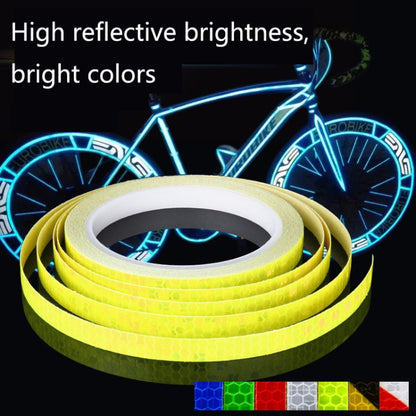 Bicycle Mountain Bike Motorcycle Sticker Car Contour Reflective Sticker Night Riding Reflective Sticker, 2 x 800cm