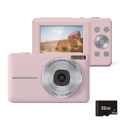 DC403L-AF 2.4-Inch 16X Zoom HD Digital Camera Mini Children Photography Camera, US Plug, UK Plug, EU Plug, AU Plug