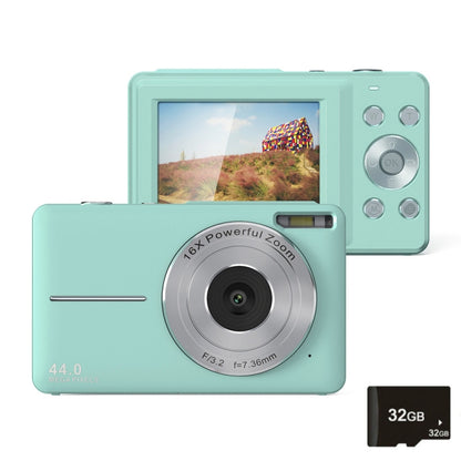 DC403L-AF 2.4-Inch 16X Zoom HD Digital Camera Mini Children Photography Camera, US Plug, UK Plug, EU Plug, AU Plug