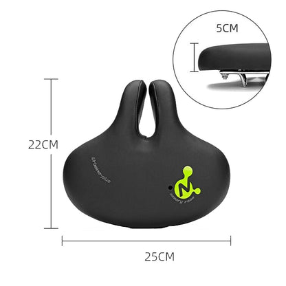 Bike No Nasal Seat Mountain Bike Saddle Comfortable Shock Absorption Bicycle Outdoor Cycling Accessories Saddle, Urbaine-Plus