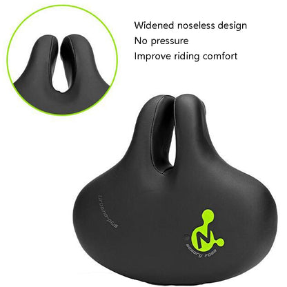 Bike No Nasal Seat Mountain Bike Saddle Comfortable Shock Absorption Bicycle Outdoor Cycling Accessories Saddle, Urbaine-Plus