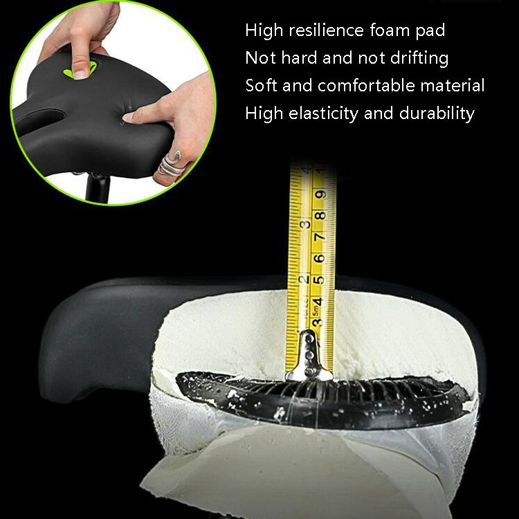 Bike No Nasal Seat Mountain Bike Saddle Comfortable Shock Absorption Bicycle Outdoor Cycling Accessories Saddle, Urbaine-Plus