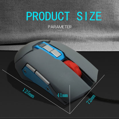 9 Keys 1600DPI Office Game USB Voice-Activated Voice Macro Programming Mouse, Cable Length: 2m, MOS9A, MOS9T
