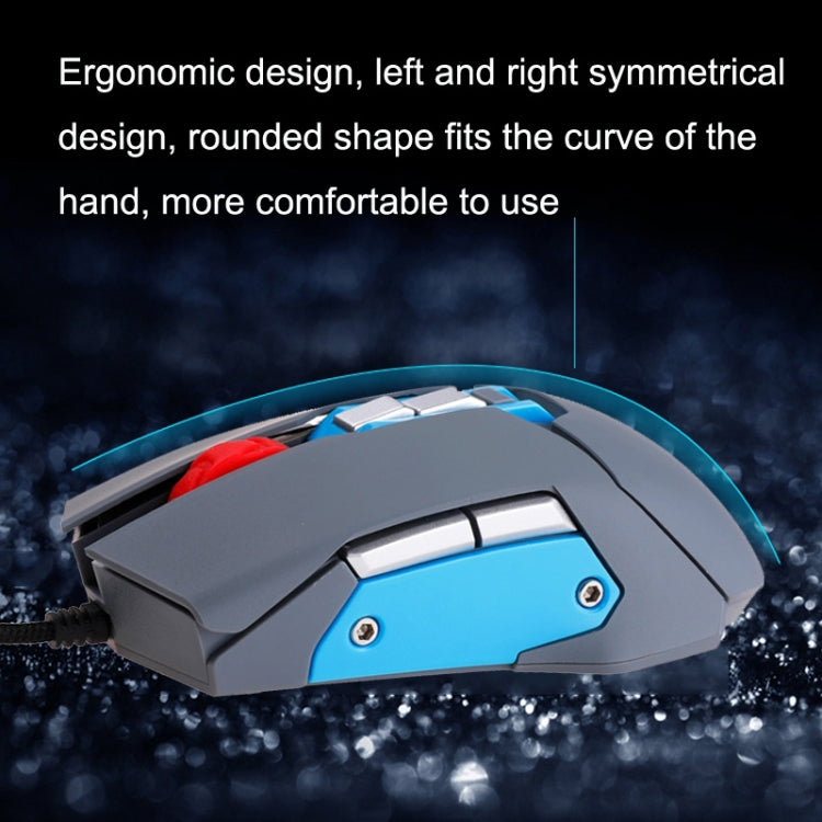 9 Keys 1600DPI Office Game USB Voice-Activated Voice Macro Programming Mouse, Cable Length: 2m, MOS9A, MOS9T