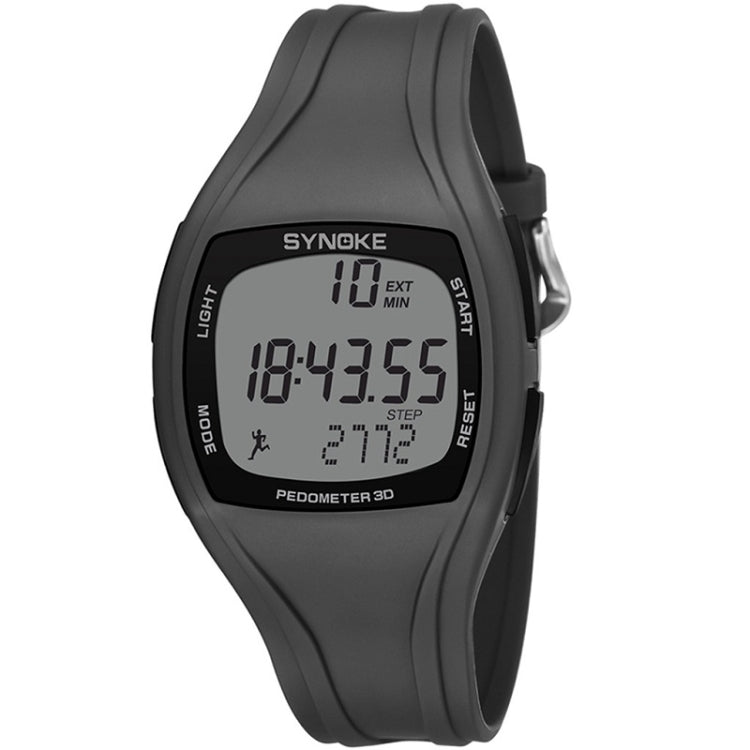 SYNOKE 9105 Multifunctional Sports Time Record Waterproof Pedometer Electronic Watch, Army Green, Gray, Navy Blue, Black, White
