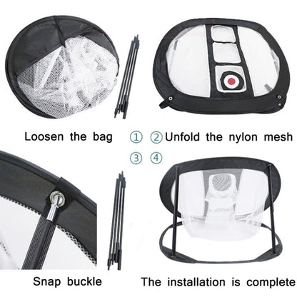 Indoor Golf Practice Net Square Cut Rod Folding Set Net, ZH-P256 Red, ZH-P256 Green, ZH-P256 Blue, ZH-P256 Black, ZH-P256 Orange, ZH-P256 Green Black, ZH-P256 Black Red