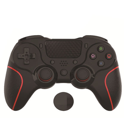 MB-P913 PC Six-Axis Somatosensory Back Key Programming Dual Vibration Bluetooth Gamepad For PS4 Pro, Red Black, Blue Black, Black White, Black