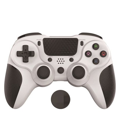 MB-P913 PC Six-Axis Somatosensory Back Key Programming Dual Vibration Bluetooth Gamepad For PS4 Pro, Red Black, Blue Black, Black White, Black