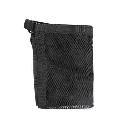Car Ceiling Storage Net Bag Draw Rope Double-Layer Zipper Car Storage Net Pocket, 80x55cm