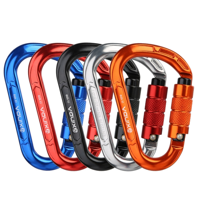 XINDA XD-8123N Outdoor Climbing Equipment Fast Hanging Buckle Carabiner Pear Main Lock HMS Safety Buckle, XINDA XD-8123N(Black), XINDA XD-8123N(Orange), XINDA XD-8123N(Red), XINDA XD-8123N(Silver)