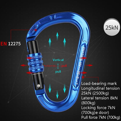 XINDA XD-8123N Outdoor Climbing Equipment Fast Hanging Buckle Carabiner Pear Main Lock HMS Safety Buckle, XINDA XD-8123N(Black), XINDA XD-8123N(Orange), XINDA XD-8123N(Red), XINDA XD-8123N(Silver)