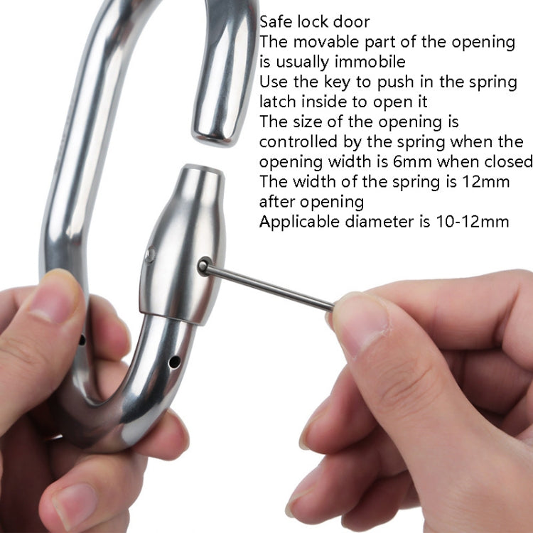 XINDA XD-Q9692 Stainless Steel Tree Adventure Protection Main Lock Insurance Buckle, XINDA XD-Q9692