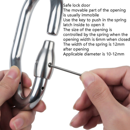 XINDA XD-Q9692 Stainless Steel Tree Adventure Protection Main Lock Insurance Buckle, XINDA XD-Q9692